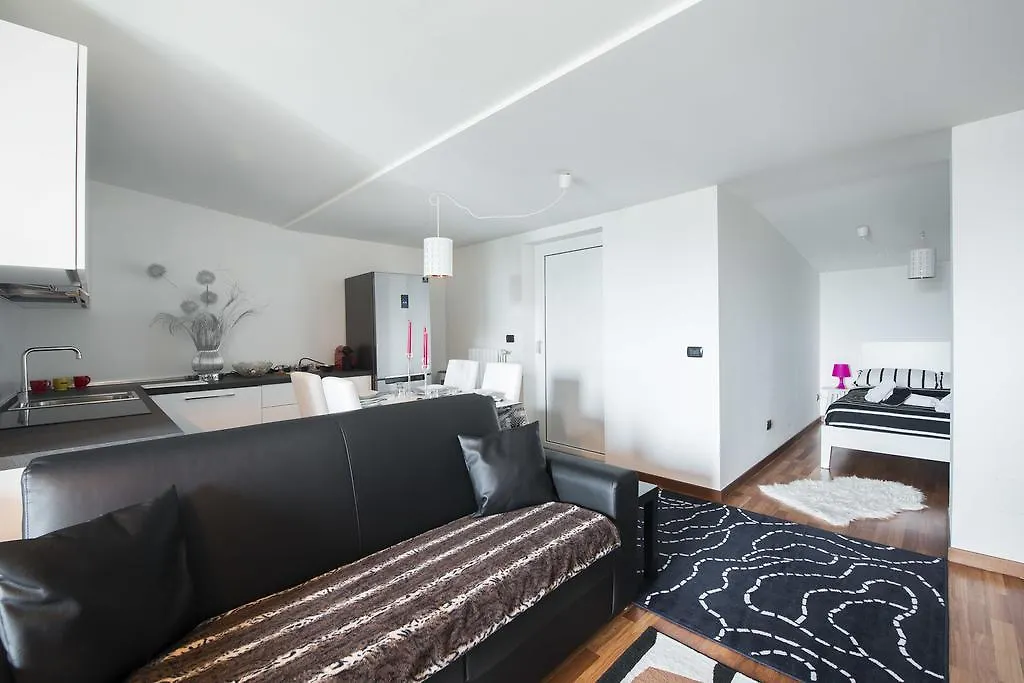 New Luxury Attic Santa Giulia Expo Apartment Milan